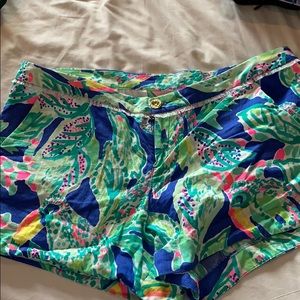 Lilly Pulitzer size 14 shorts.